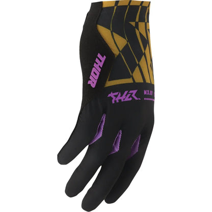 Guantes sportmode negro/caramelo
