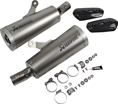 Escape Akrapovic - Titanium Mufflers
