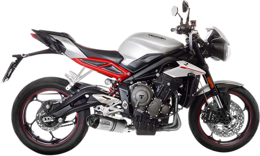 Silenciador Slip-On LV One Evo - Silenciador LV One Evo - Acero inoxidable - Street Triple 765