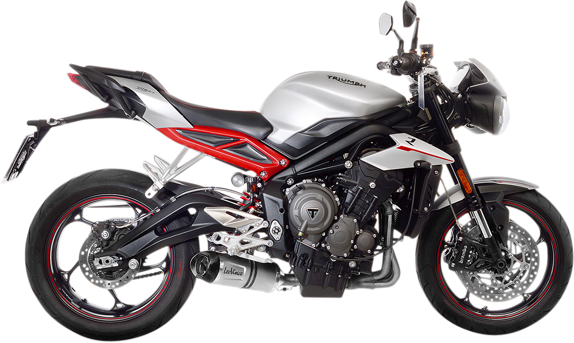 Silenciador Slip-On LV One Evo - Silenciador LV One Evo - Acero inoxidable - Street Triple 765