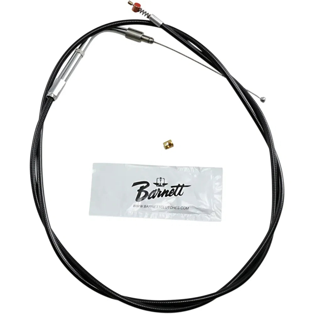 Cable de acelerador/ralentí de vinilo negro