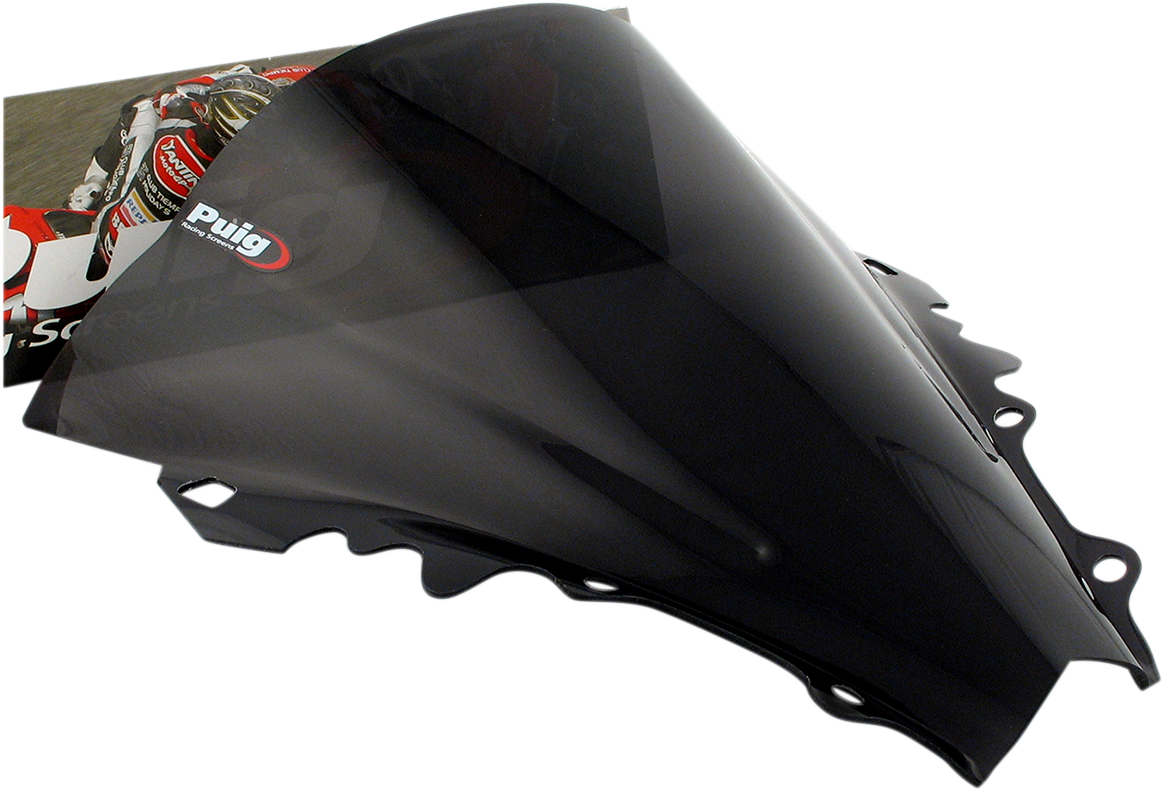 Parabrisas Z-Racing - Parabrisas de carrera - 12-1/2" - Ahumado oscuro - YZF-R6