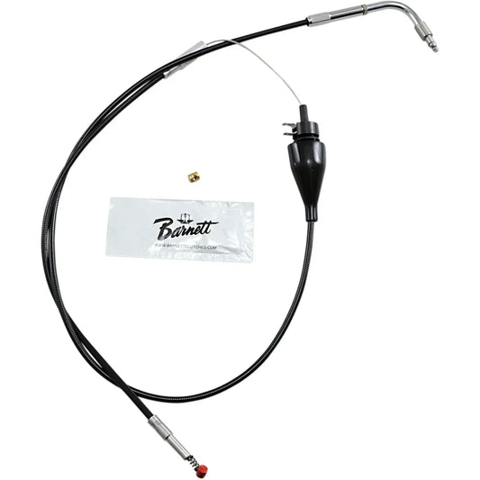 Cable de acelerador/ralentí de vinilo negro