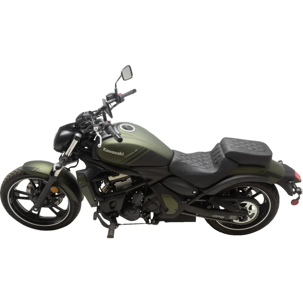 Asiento del pasajero con respaldo cuadrado