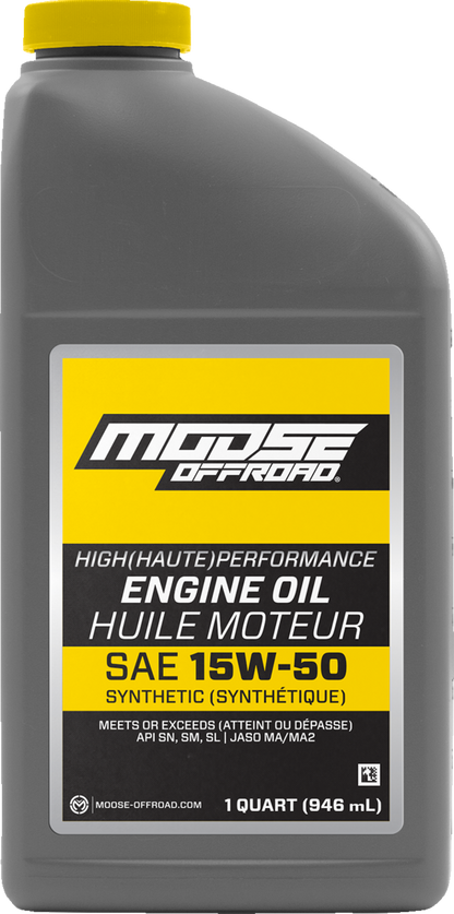 Aceite de motor sintético 15W-50