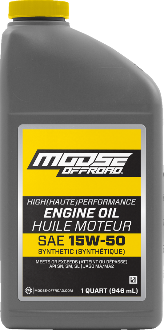 Aceite de motor sintético 15W-50