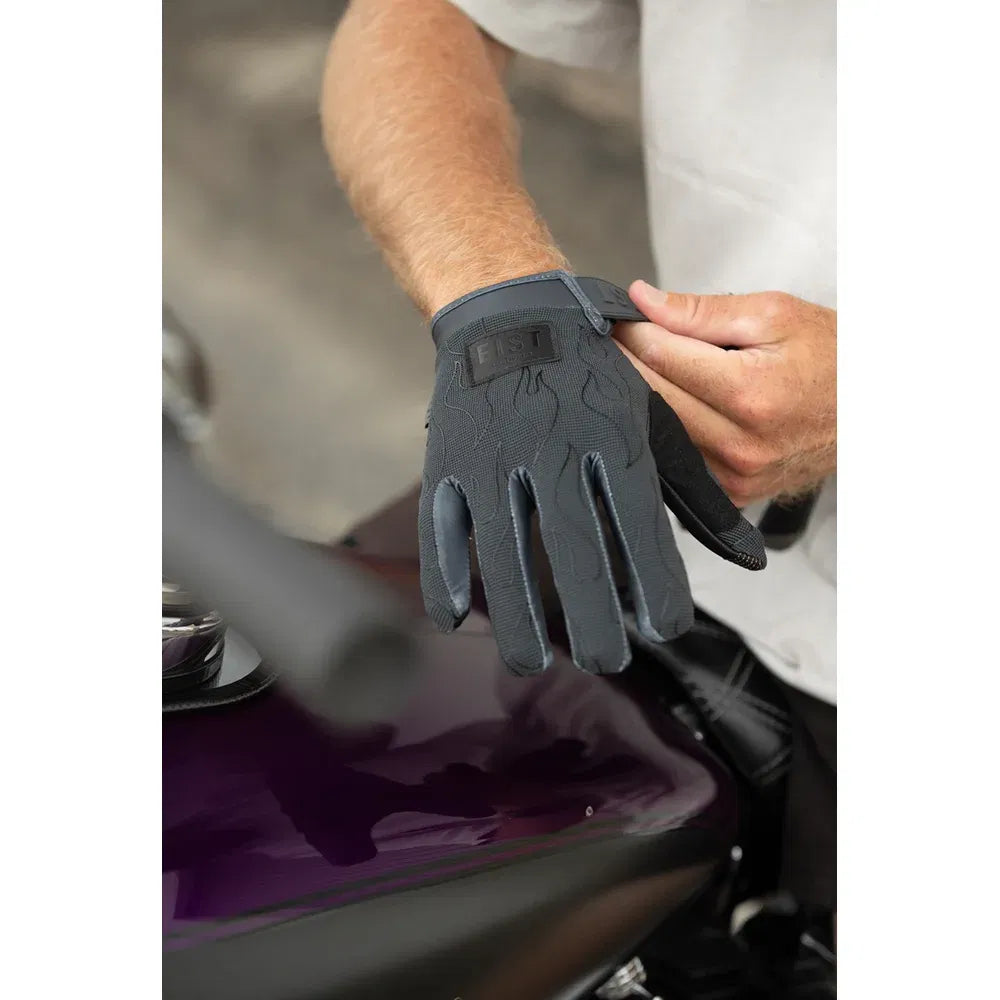 Guantes de carretera moto hybrid phantom flame