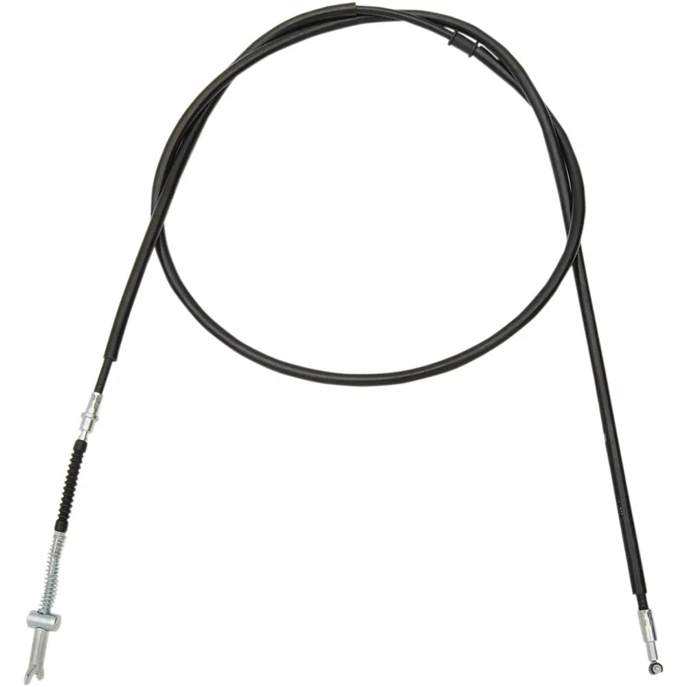 Cable de freno de vinilo negro.