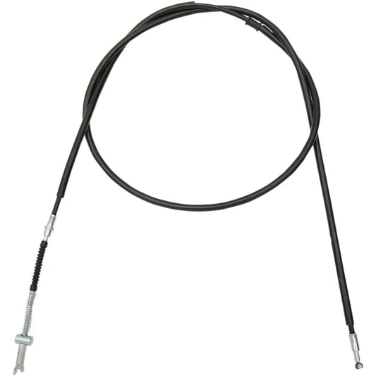 Cable de freno de vinilo negro.