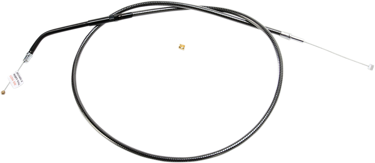 Cable trenzado del acelerador/ralentí Black Pearl™ — Acelerador - Cable del acelerador trenzado Black Pearl™ - 34"