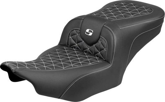 Asiento de alcance estándar Roadsofa™ - Asiento Roadsofa™ - sin respaldo - Costura blanca - FLH/FLT '23-'25