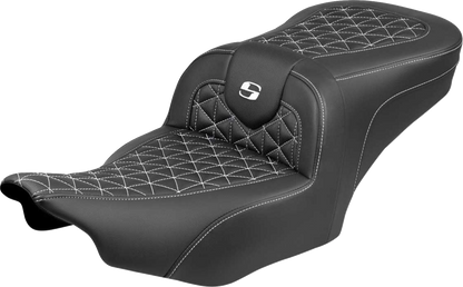 Asiento de alcance estándar Roadsofa™ - Asiento Roadsofa™ - sin respaldo - Costura blanca - FLH/FLT '23-'25