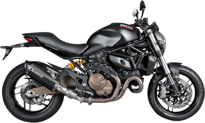 Escape Akrapovic - Slip-On Line Muffler - Titanium - Black