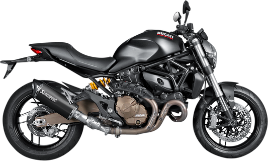 Escape Akrapovic - Slip-On Line Muffler - Titanium - Black