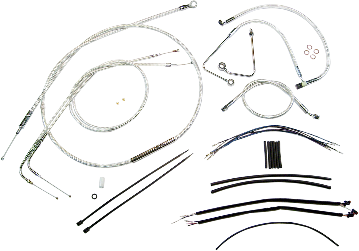 Kit de instalación de manubrio de diseñador Sterling Chromite II® - Kit de instalación de manubrio de diseñador Sterling Chromite II® - 12"-14" - '14-'15 FLH