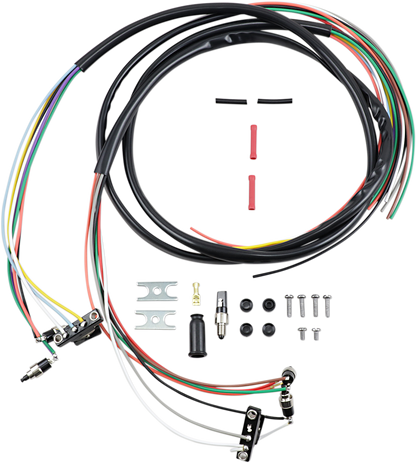Arnés de cableado del manillar con interruptores y hardware