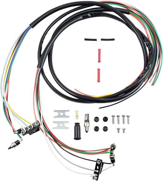 Arnés de cableado del manillar con interruptores y hardware