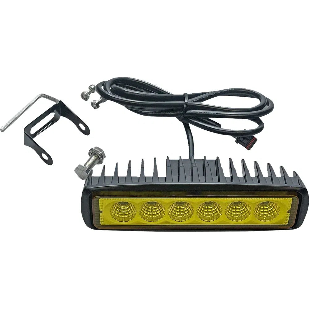 Barra de luces de conducción led amarilla de alta potencia