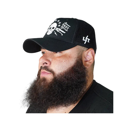 Ride Fast Hat - Black/Gray