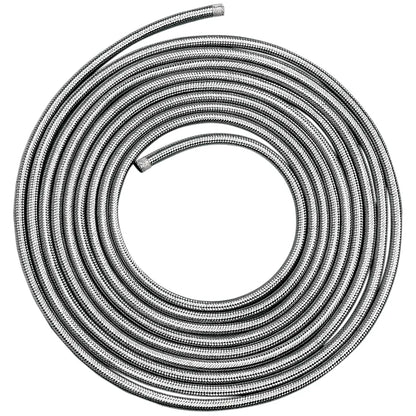 Manguera de aceite/combustible de acero trenzado 3/8" - 6'