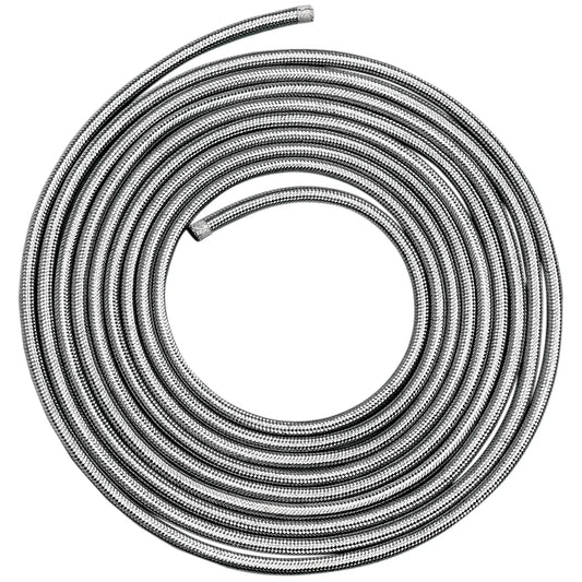 Manguera de aceite/combustible de acero trenzado 3/8" - 6'