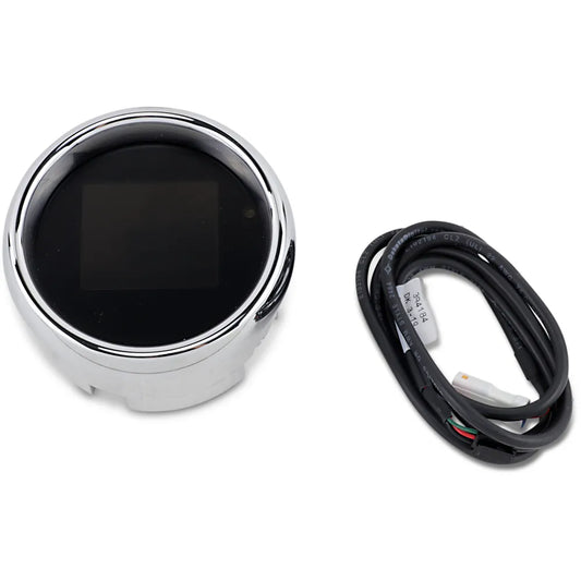 Tank Speedometer - Chrome Bezel - 3-3/8"