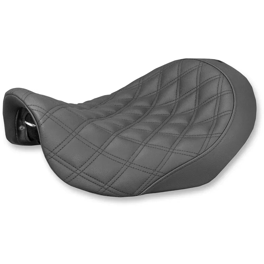Renegade Seat - Lattice Stitched - Black - Dyna