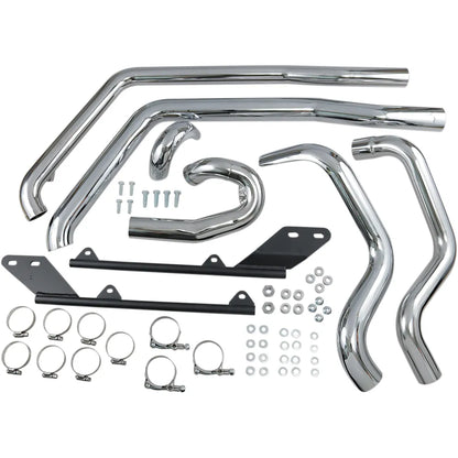Tubos colectores Power Curve True-Dual Crossover - Tubos colectores Power Curve True-Dual Crossover - Softail '07-'17