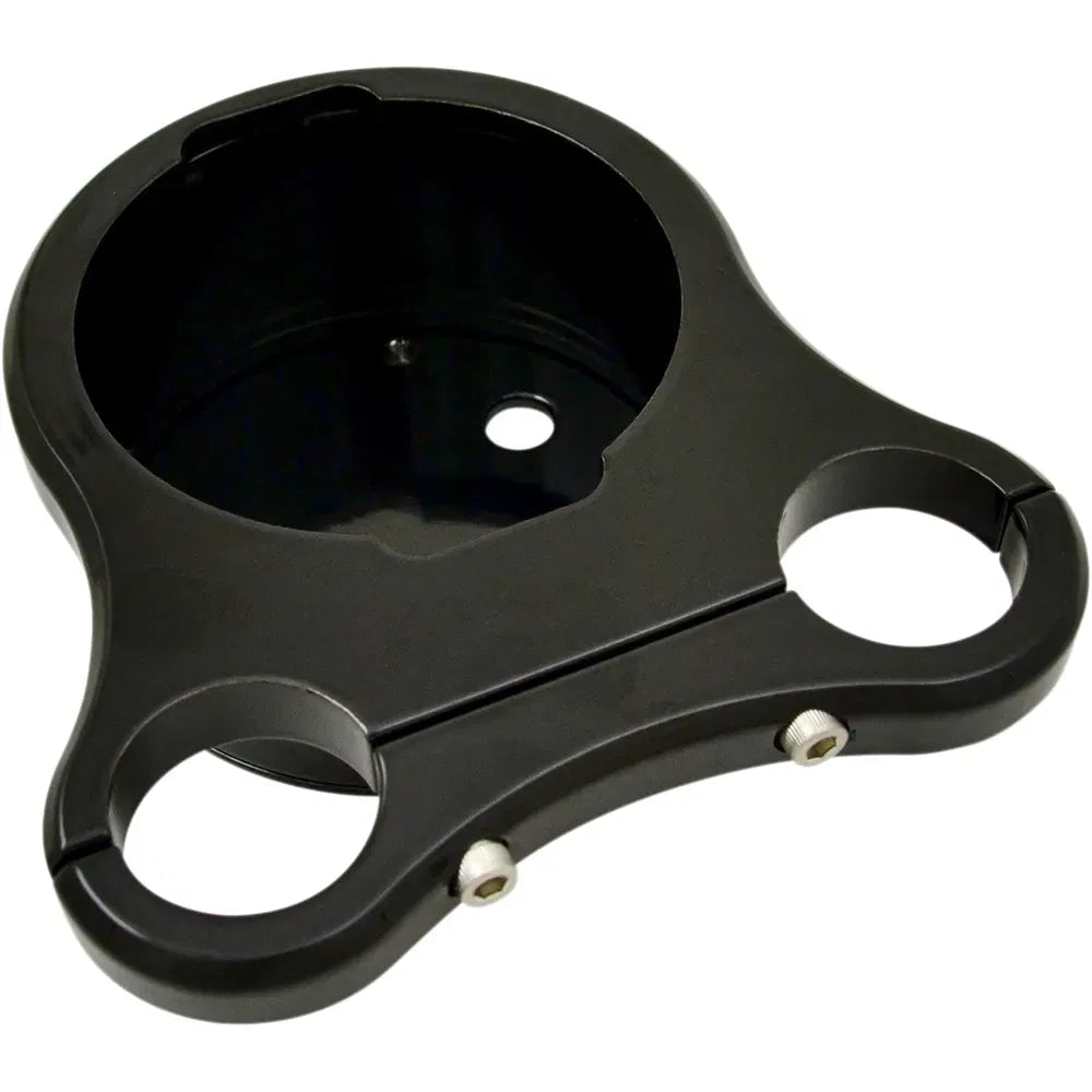 1.25" T-Bar Single Gauge Mount - Gloss Black - For '00-'20 OEM Style Gauges