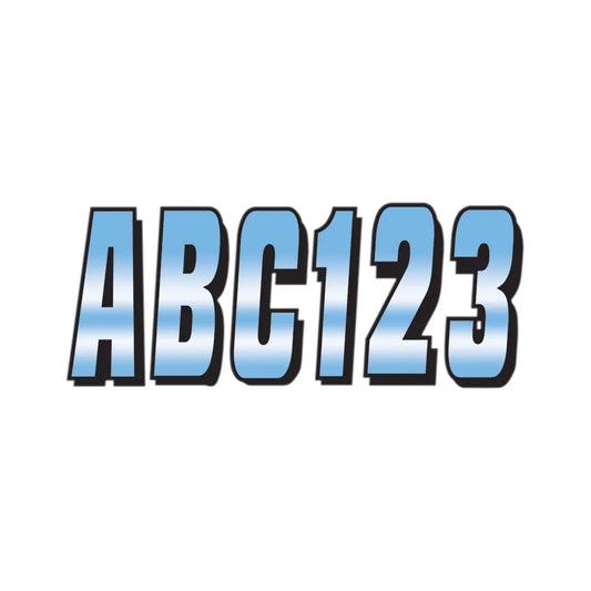 I.D. Sticker Kit - 320 Series - Blue Gradation