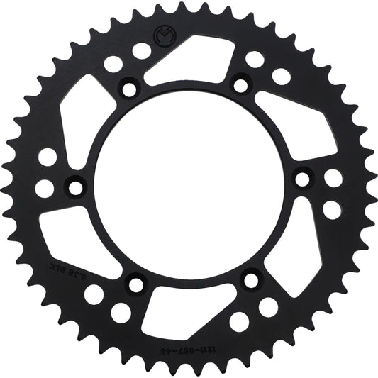 Corona Trasera Aluminio - Corona Trasera - Aluminio - 48 Dientes - Negro - Husaberg/Husqvarna/KTM