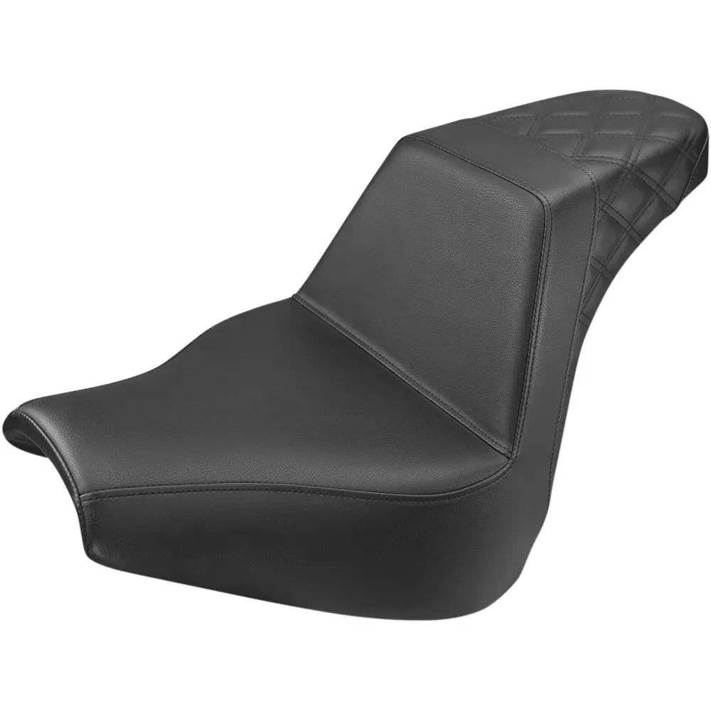 Step Up Seat - Passenger Lattice Stitched - Black3593540730