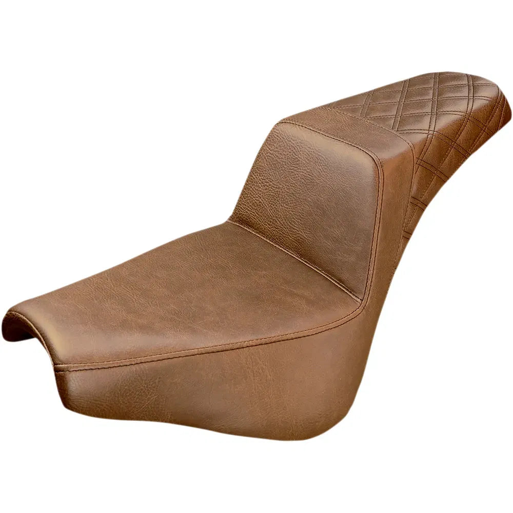 Step Up Seat - Passenger Lattice Stitched - Brown27910234