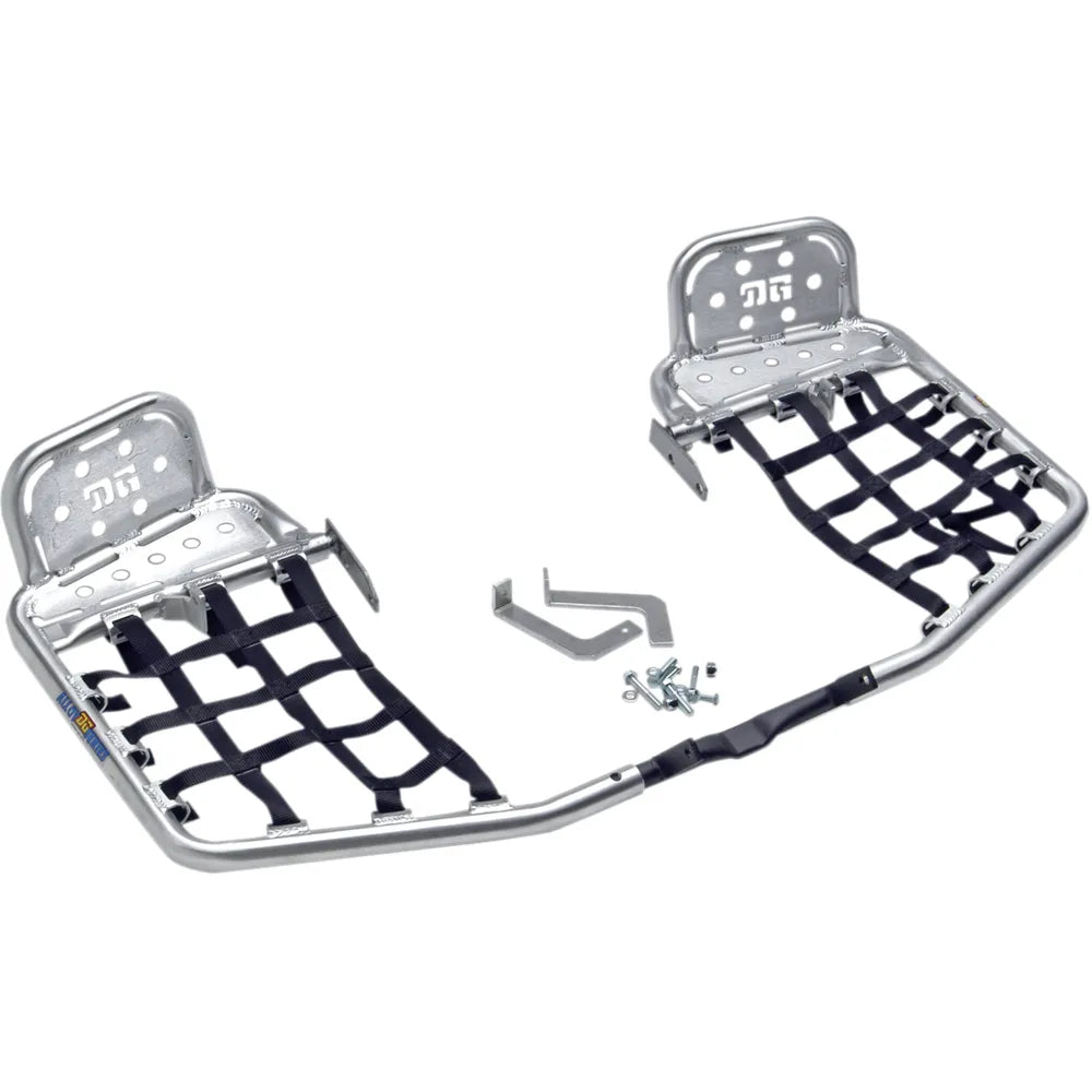 Heel Guard Nerf Bar- With Black Webbing - Suzuki/Kawasaki