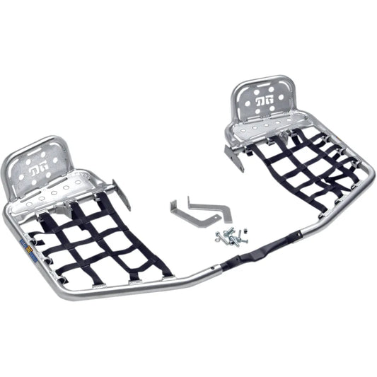 Heel Guard Nerf Bar- With Black Webbing - Suzuki/Kawasaki