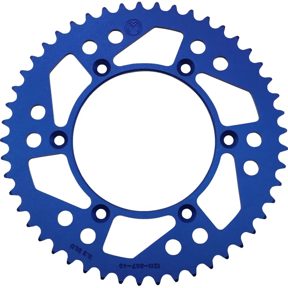 Corona Trasera Aluminio - Corona Trasera - Aluminio - 49 Dientes - Azul - Husaberg/Husqvarna/KTM