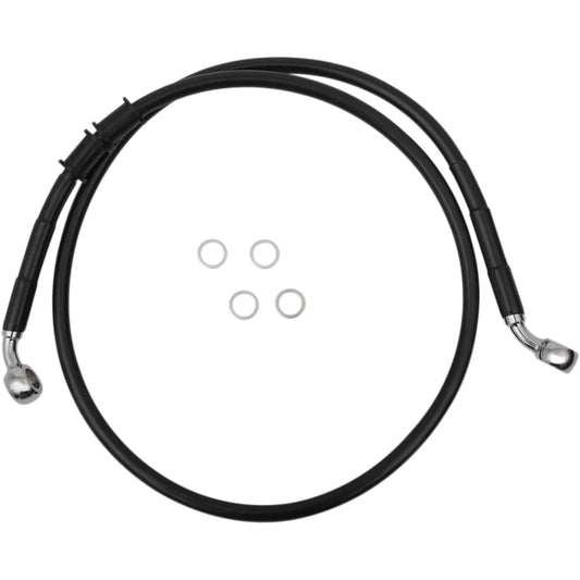 Front Brake Line - XL - Black +6"09090