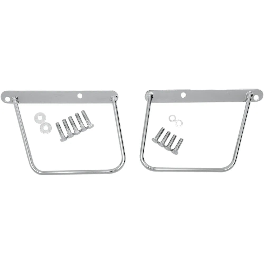Soportes para alforjas cromo