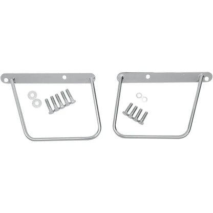 Soportes para alforjas cromo