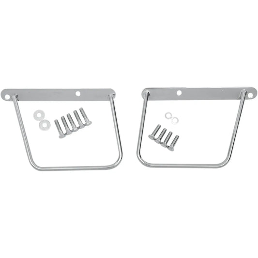 Soportes para alforjas cromo