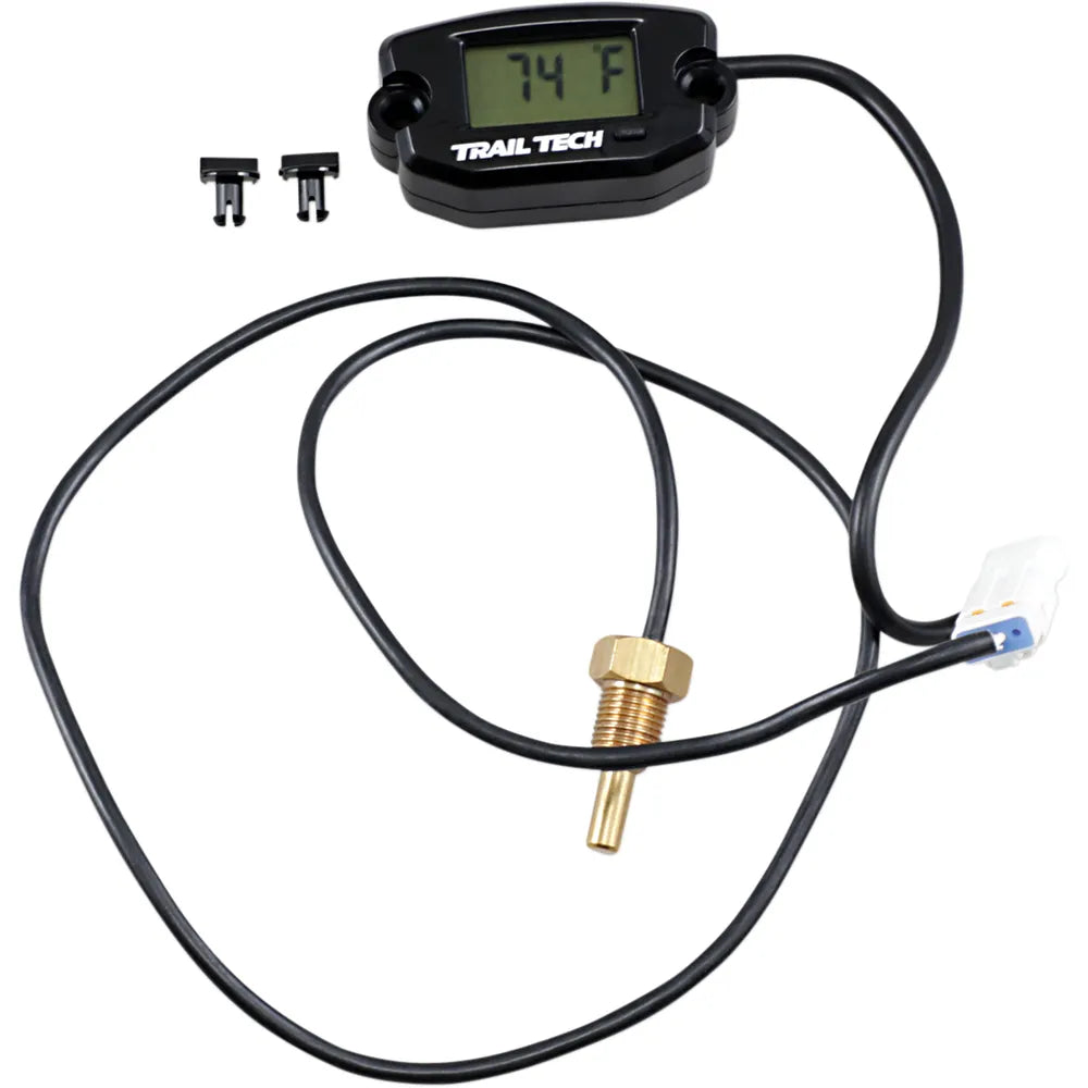 Universal Temperature Meter - Surface Mount - Black - 1/8"-28BSPP
