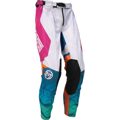Pantalones Sahara - Pantalones Sahara - Verde azulado/Naranja/Rosa - US 32