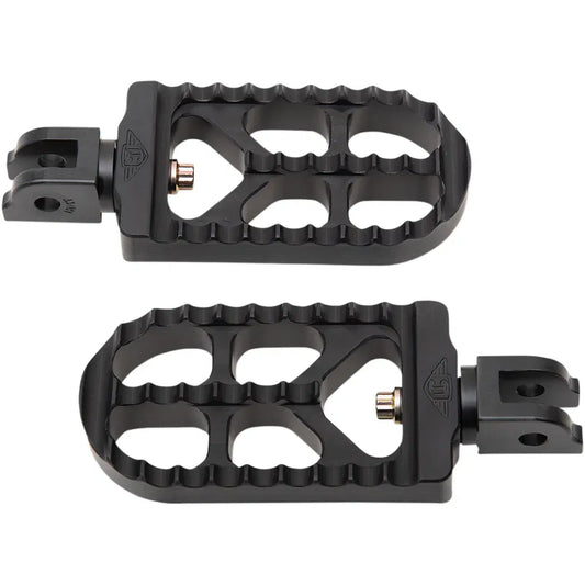 Foot Peg - Serrated - Black - Long