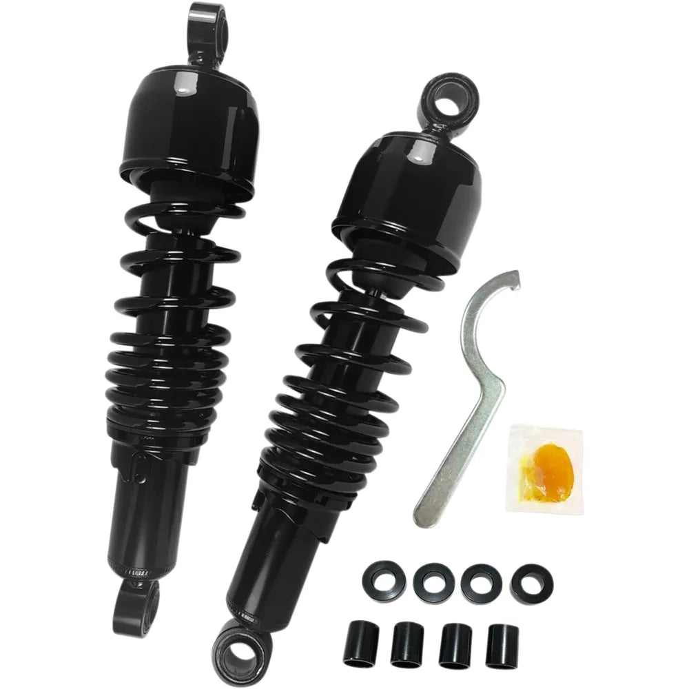 Amortiguadores Traseros de 12" - Negro