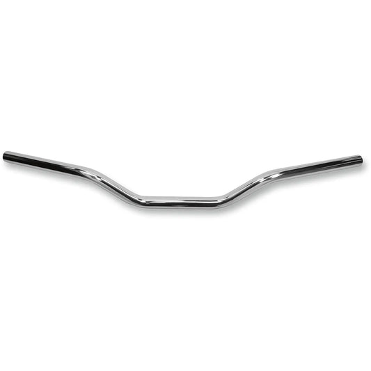 Polished 1" Low Moto Handlebar