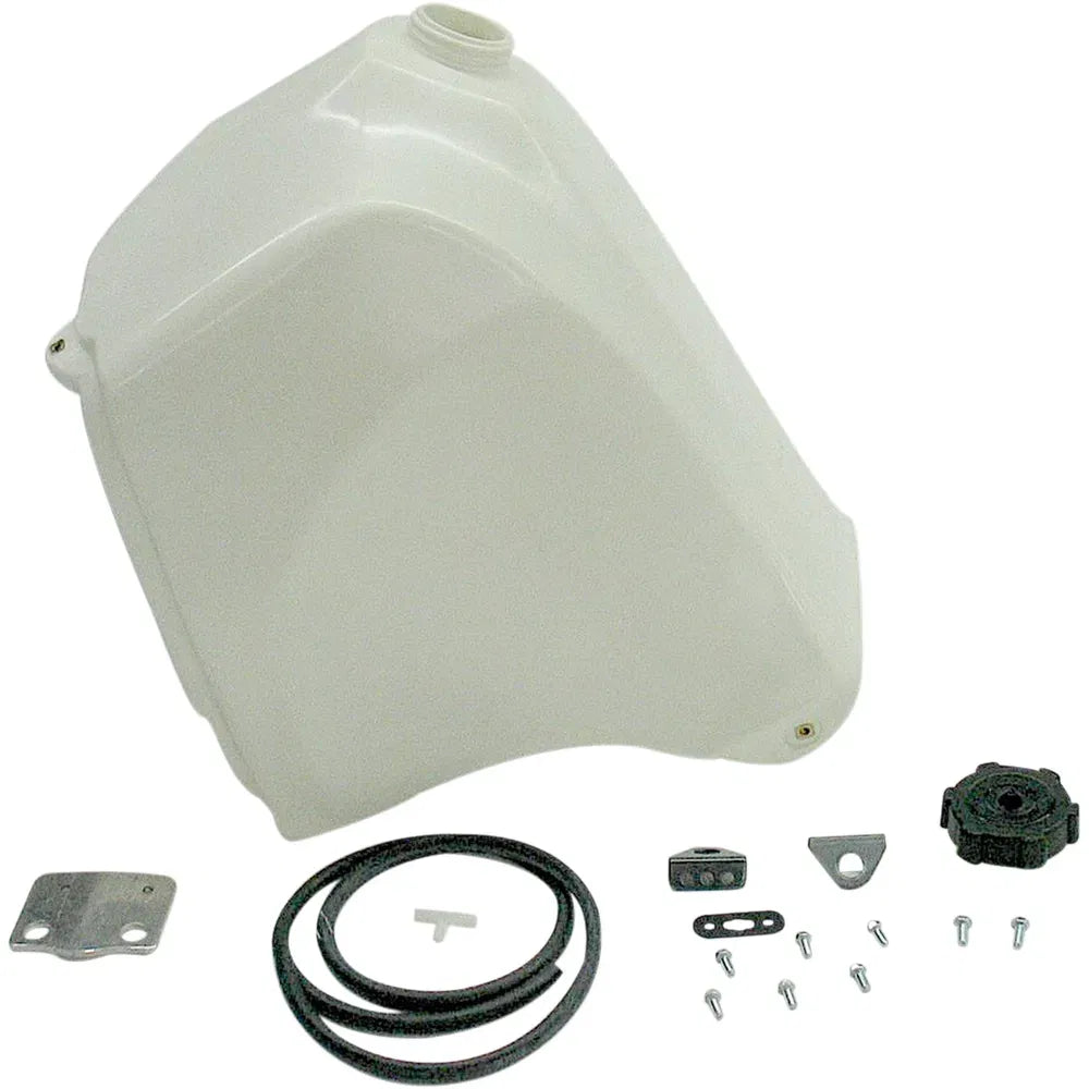 Gas Tank - White - Kawasaki - 5.5 Gallon