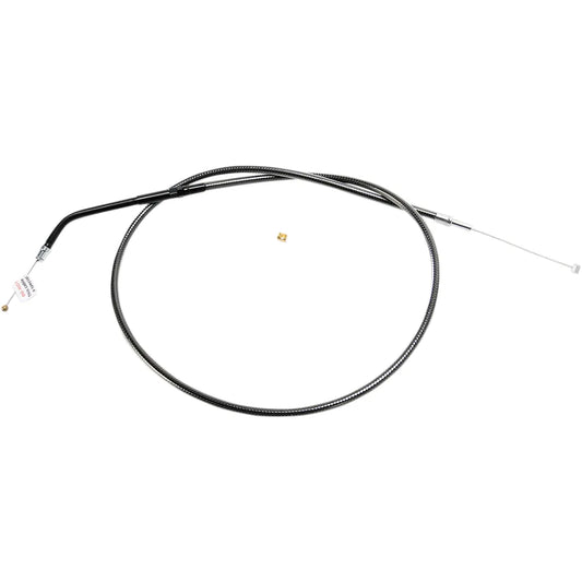 Cable trenzado del acelerador/ralentí Black Pearl™ — Acelerador - Cable del acelerador trenzado Black Pearl™ - 34"