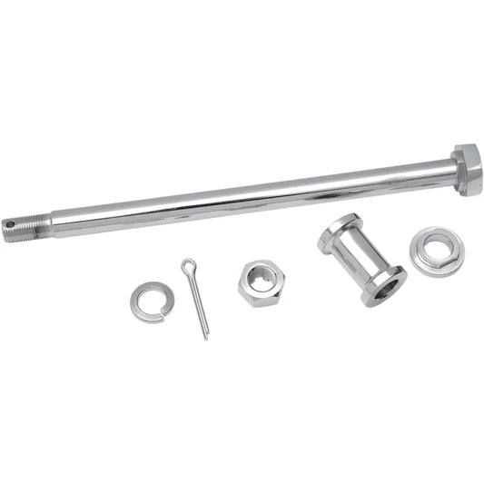 Axle - Rear - Chrome - Kit - 52-78 XL
