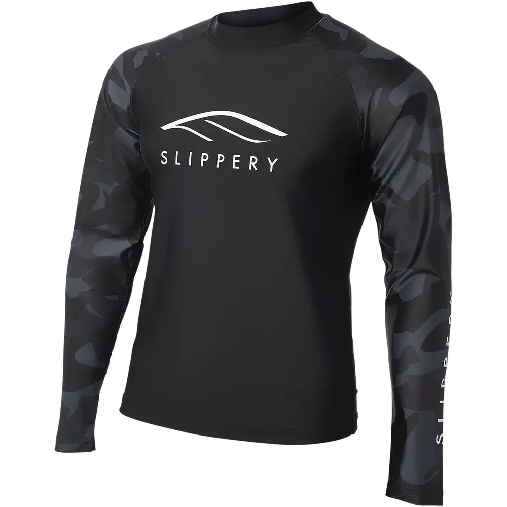Rashguard Long Sleeve Underwear - Black/Camo - XS