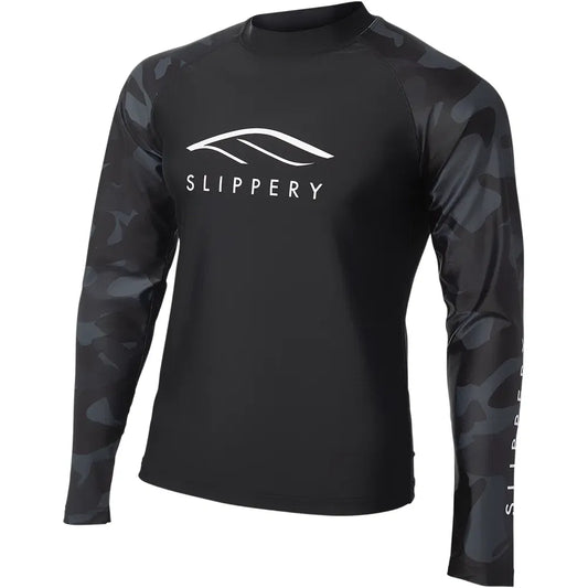 Rashguard Long Sleeve Underwear - Black/Camo - XS